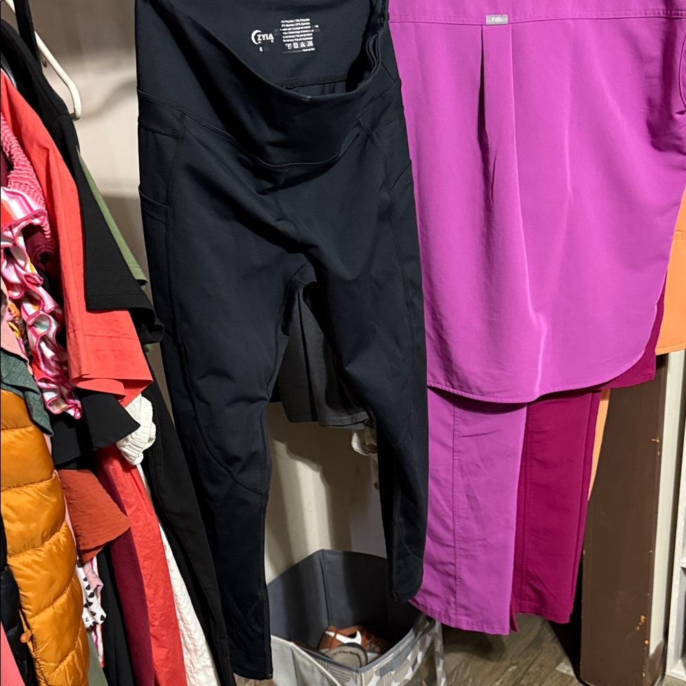 ZYIA Black Performance Leggings